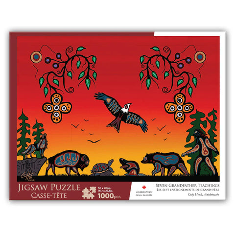 Jigsaw Puzzle - Seven Grandfather Teachings (9667)