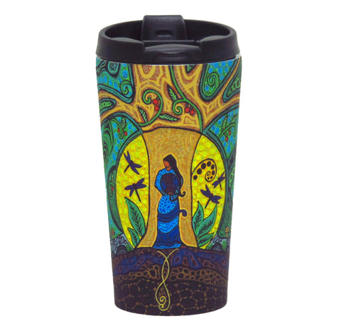 Travel Mug - Strong Earth Woman (4670)