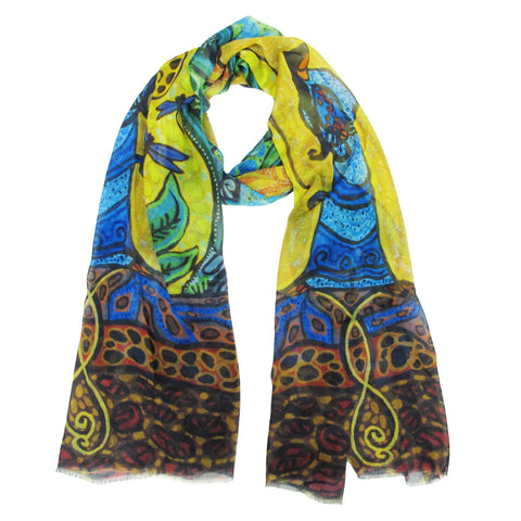 Eco Scarf - Strong Earth Woman (18223)