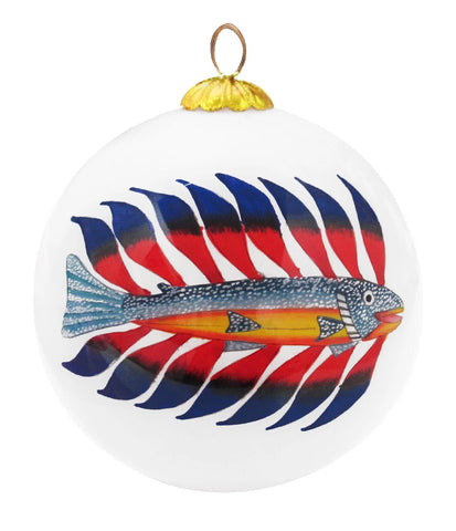 Glass Ornament - Luminous Char (9442)