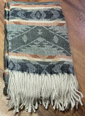 Wool Scarf - Oriana: Grey (NTV-SCF9-8)