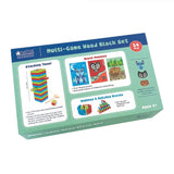 Multi-Game Wood Block Set - Indigenous Animals (MG101)