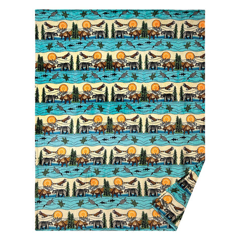 Fleece Blanket - All My Relatives (BF22)
