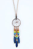 Dreamcatcher Necklace - Prismatic 0.75” (DC14-P)