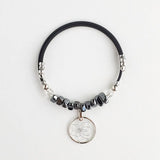 Dreamcatcher Coil Bracelet - Hermatite (DCWR54)