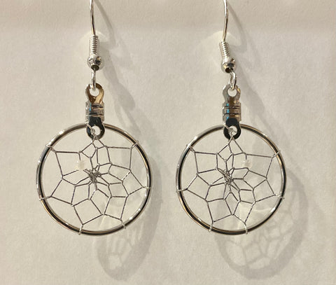 Dreamcatcher Earrings - Plain 0.75” (DC10)