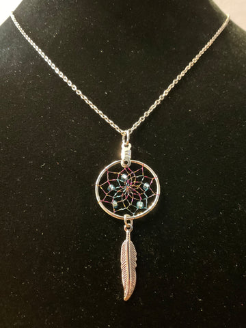 Dreamcatcher Necklace - Magical 0.75” (DC15M-P)