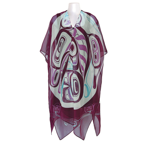 Sheer Fashion Wrap - Swimming Into Consciousness (SWRAP20)