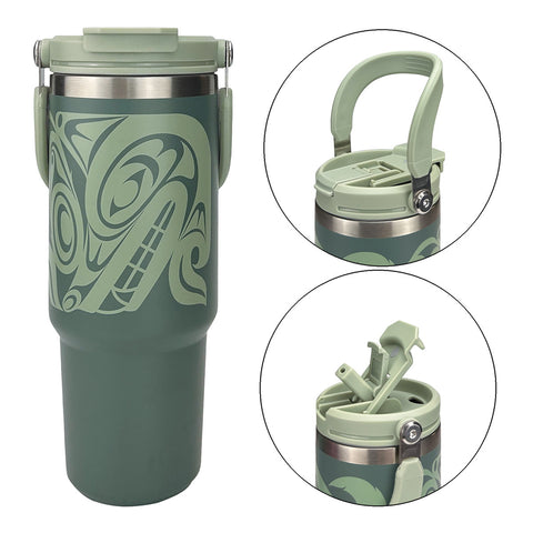 Easy-Carry Insulated Tumbler - Urban Wolf (ECT12)