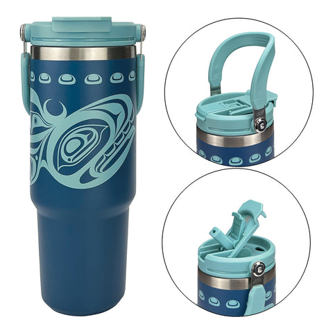 Easy-Carry Insulated Tumbler - Killer Whale (ECT14)