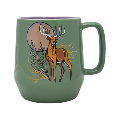 Big Ceramic Mug - Deer: Waawaashkeshi (BMUG15)