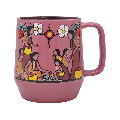 Big Ceramic Mug - Heart Berry Gatherers (BMUG16)