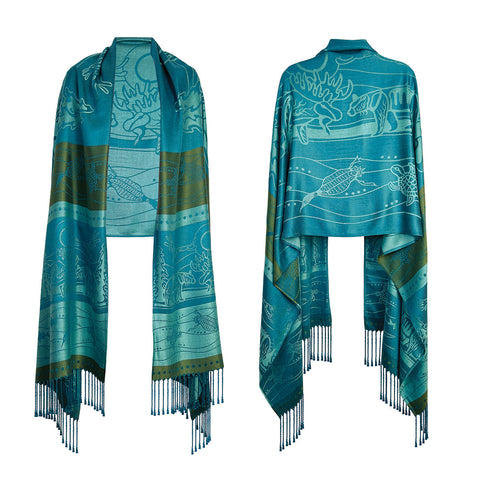 Reversible Shawl - All My Relatives (SHAWL19)