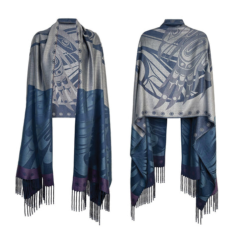 Reversible Shawl - Raven Moon (SHAWL18)