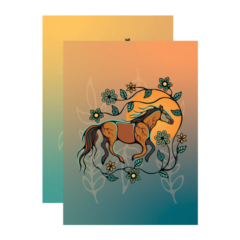 Notebook - Horse: Bebezhigooganzhii (NOTE69)