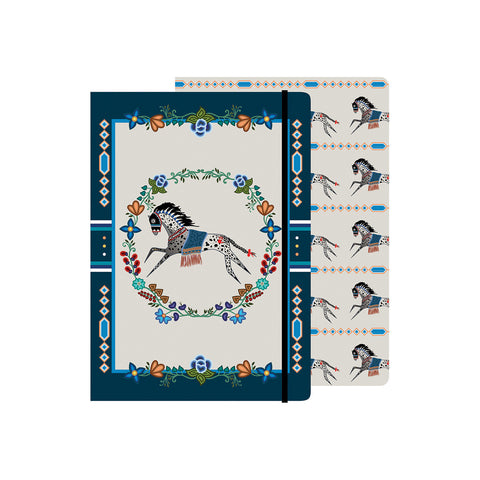 Hardcover Journal - Horse: Gidagiza Mishtadim (JRL35)