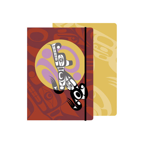 Hardcover Journal - Wolf Moon (JRL30)