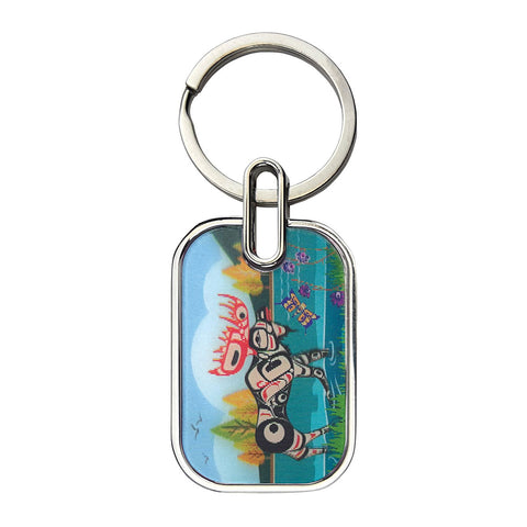 Lenticular Keychain - Moose (LKEY22)