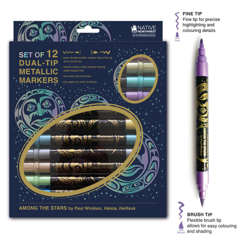 Metallic Felt Markers (MARK22)
