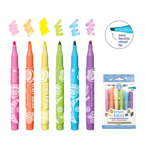 Fruit Scented Highlighters - Fruit Salad (HLIGHT12)