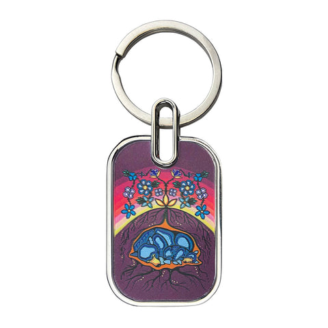 Lenticular Keychain - Sleeping Bears (LKEY19)