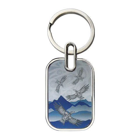 Lenticular Keychain - Soaring Eagle (LKEY13)