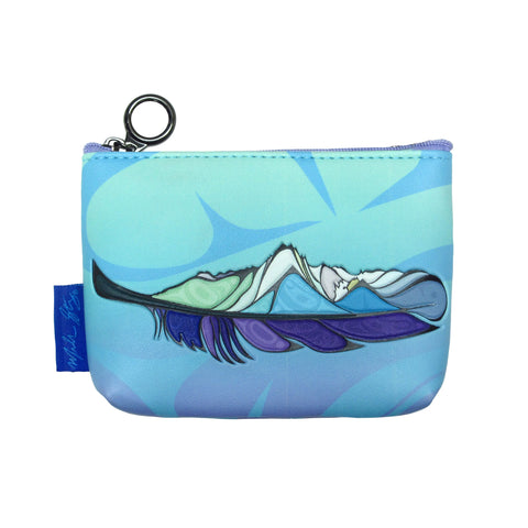 Native Fashion Coin Purse - Healing Feather (CPUR001)