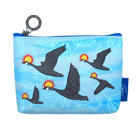 Native Fashion Coin Purse - Niskak: Geese (CPUR003)