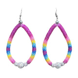 Beaded Crystal Earrings (BSW-E01)