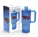 Insulated Tumbler with Straw - Celestial Bear (STUM002)