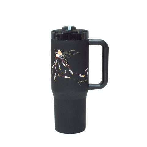 Insulated Tumbler with Straw - Eagles Gift (STUM003)