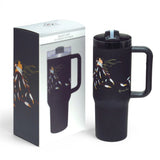 Insulated Tumbler with Straw - Eagles Gift (STUM003)