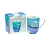 Fine Porcelain Mug - Healing Feather (93005)