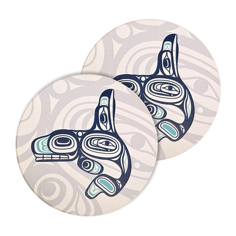 Ceramic Coasters - Whale (CCO12)