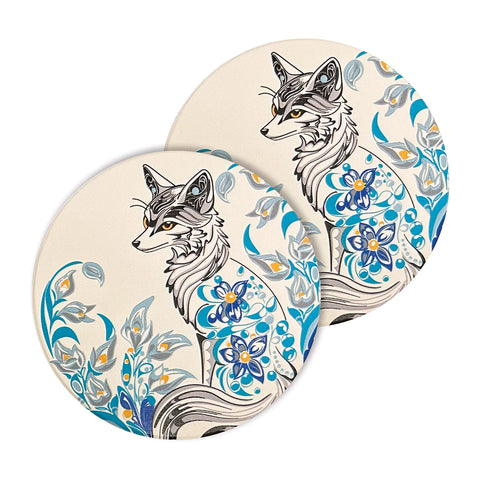 Ceramic Coasters - Foxy (CCO33)