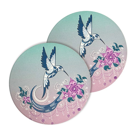 Ceramic Coasters - Hummingbird (CCO34)