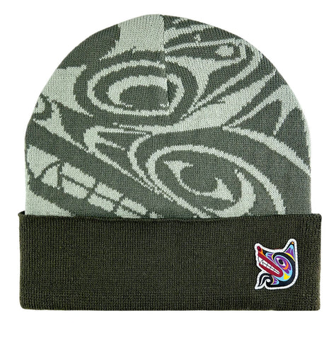 Knitted Tuque - Urban Wolf (TQ16)