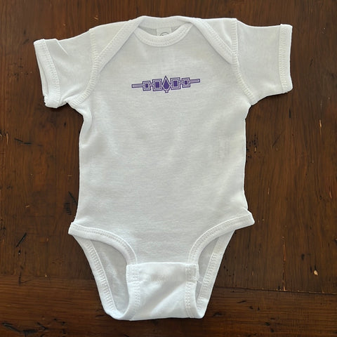 Iroquois Confederacy Baby Onesie - White