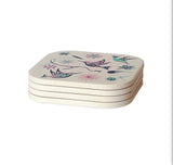 Bamboo coasters Hummingbirds (BFCLH)