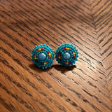 Beaded stud earrings (BSE-001)