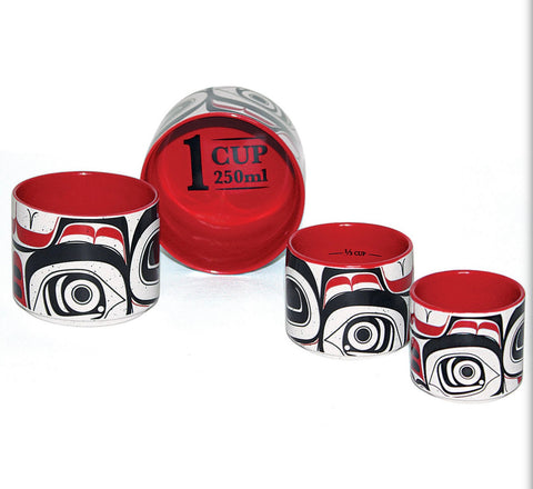 Ceramic Measuring Cup Set - Matriarch Bear (MC15)