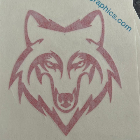 Decal Wolf 4.5”