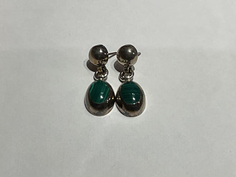 Silver Earrings - Amazonite (05-09-0053-00)