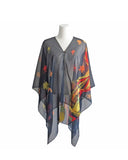 Kimono Scarf - Leaf Dancer (18103)