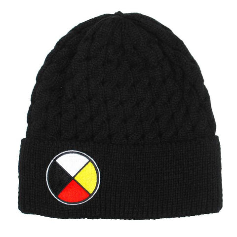 Embroidered Tuque - Medicine Wheel (9542)