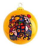 Glass Ornament - Man Changing into Thunderbird (9427MTT)