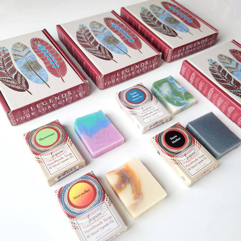 Sequoia Mini Soap Bar Gift Set - Legends