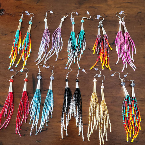 Medium Fringe Earrings