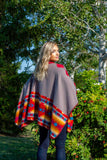 Native Wool Poncho (PNC-R/GR)