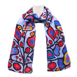 Polyester Scarf - Woodland Floral (18091)